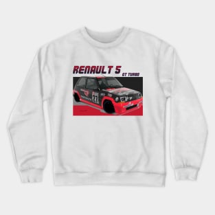 Renault 5 GT Turbo Crewneck Sweatshirt